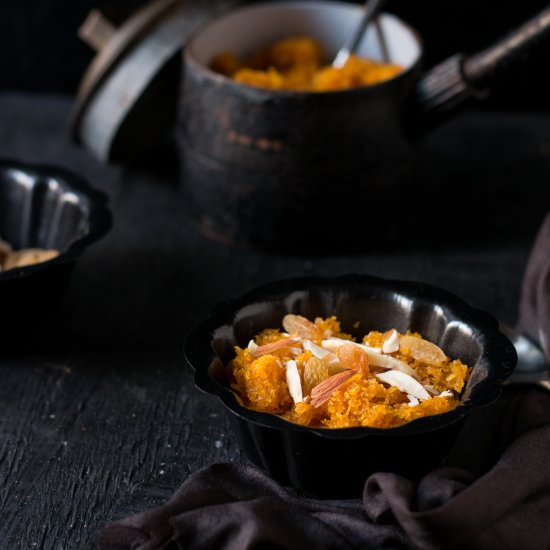 Carrot Halwa - Recipe photo by currytrail