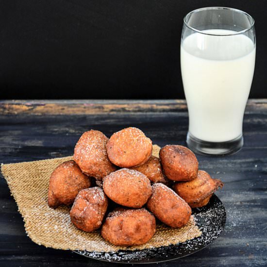 Five Ingredient Pumpkin Fritters - Recipe photo by Anu@MyGingerGarlicKitchen