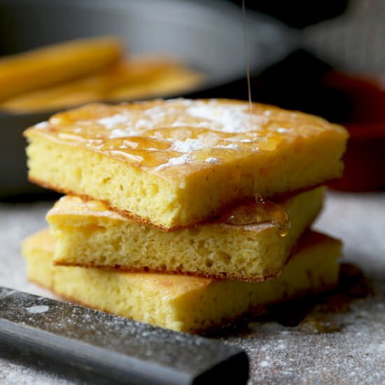Healthier Southern Cornbread - Recipe photo by misspickledplum
