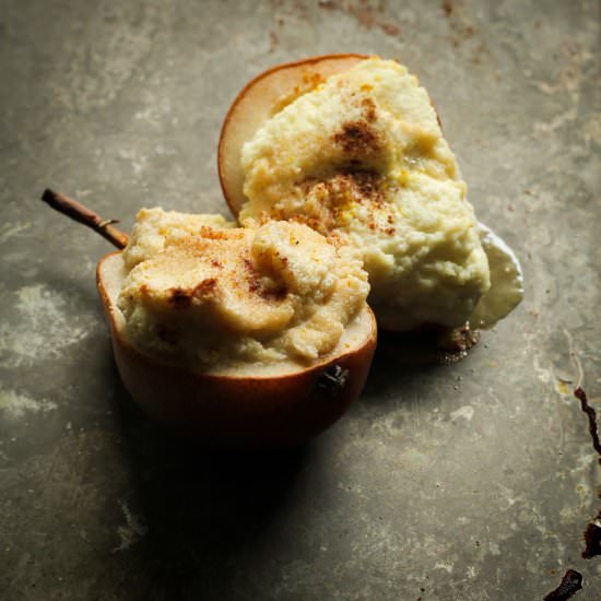 Primal Ricotta Pears - Recipe photo by The Primal Desire
