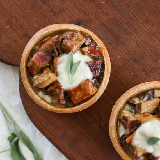 Lobster Mushroom Tarts - Recipe photo by estalystic