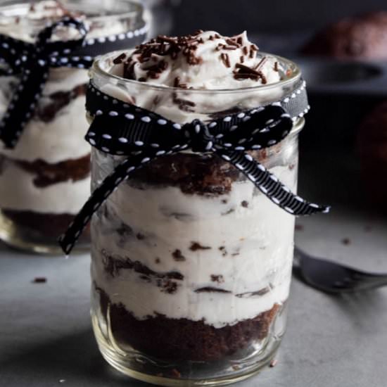 Chocolate Cupcake Parfait - Recipe photo by straightfromthejar