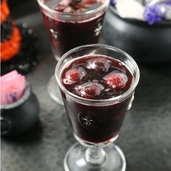 Blood Red Rum Punch - Recipe photo by CookingInStilettos