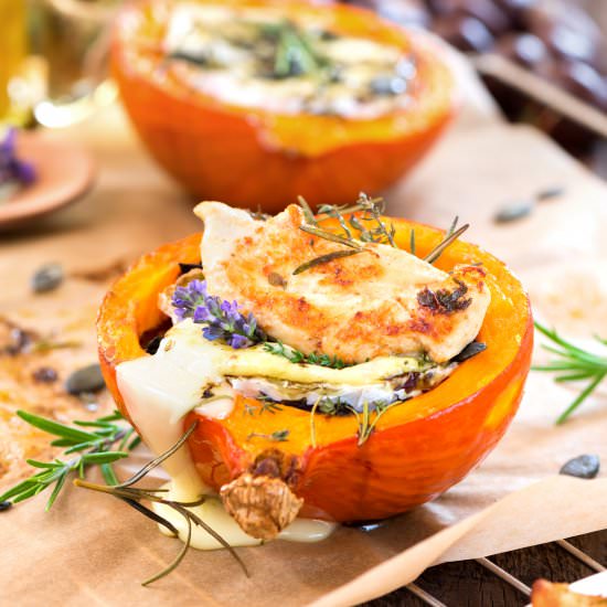 Roasted Butternut with Camembert - Recipe photo by sweetliving2