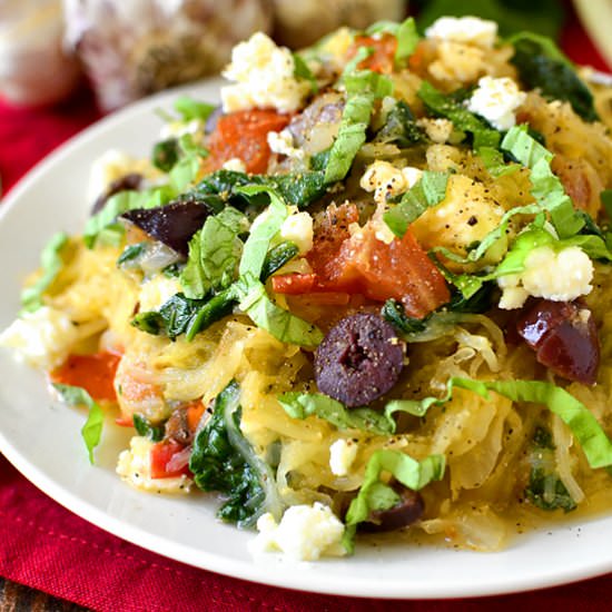 Very-Veggie Spaghetti Squash - Recipe photo by iowagirleats