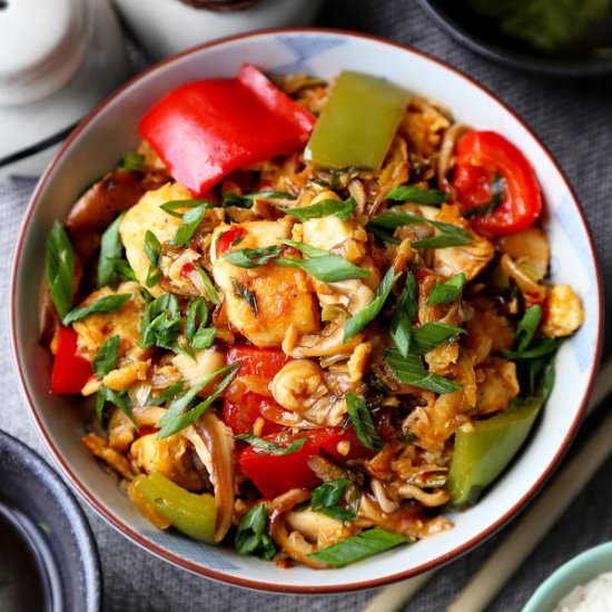 Szechuan Chicken - Recipe photo by misspickledplum