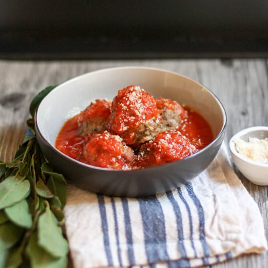 Baked Italian Meatballs - Recipe photo by adoring-kitchen