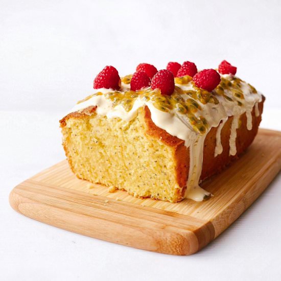 Passionfruit Coconut Chia Loaf - Recipe photo by yellowfingers