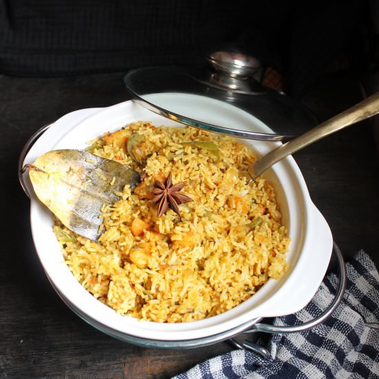 Prawns Fried Rice - Recipe photo by rakshaskitchen