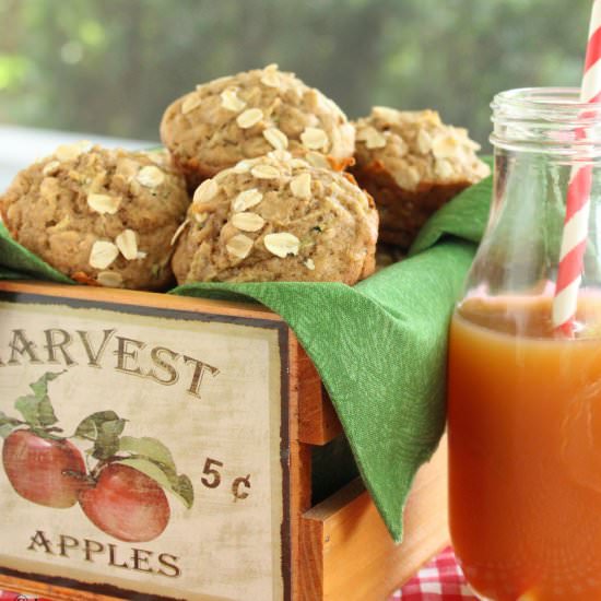 Apple Zucchini Muffins - Recipe photo by love-confections