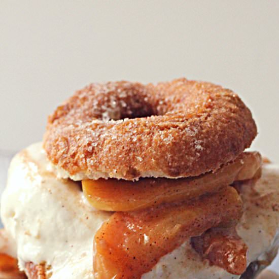Cider Donut Shortcakes - Recipe photo by femmefraiche