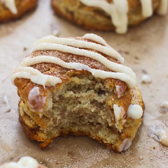 Cinnamon Roll Biscuits - Recipe photo by cookingforkeeps
