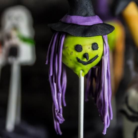 Witch cake pops and other monsters - Recipe photo by Cuisine moi un mouton