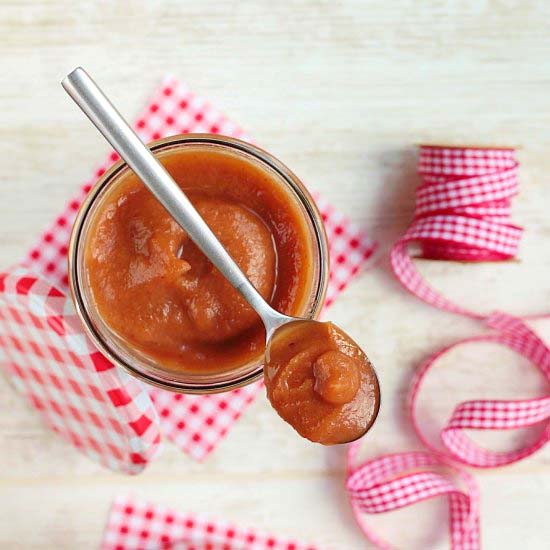 Spiced Apple Butter (Low Sugar) - Recipe photo by GoodFoodShared