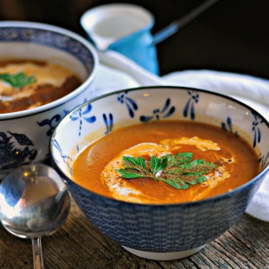 Pumpkin Cinnamon Soup Copycat - Recipe photo by loavesanddishes
