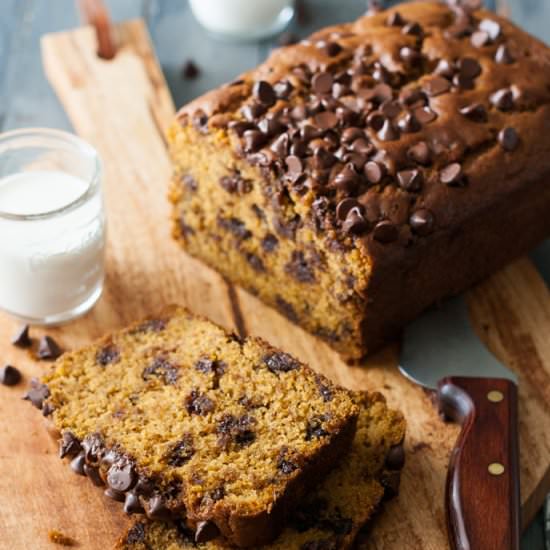 Whole Wheat Pumpkin Chocolate Chip - Recipe photo by Handmade Charlotte