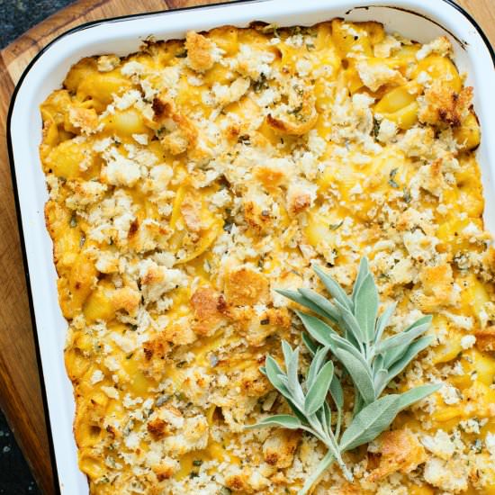 Butternut Squash Mac and Cheese - Recipe photo by Kitchen Konfidence