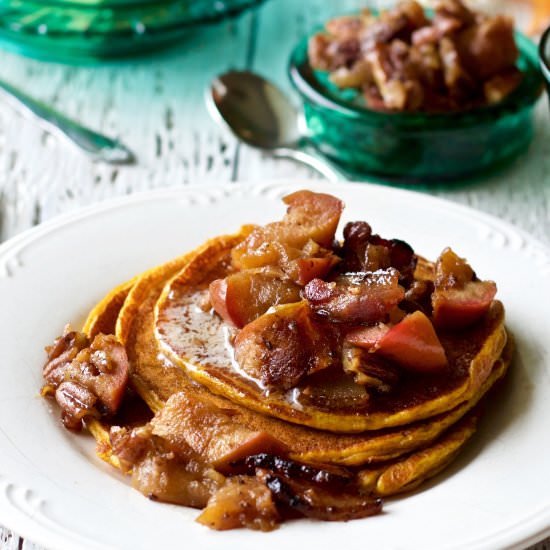 Pumpkin Spice Pancakes - Recipe photo by homemadefoodjunkie