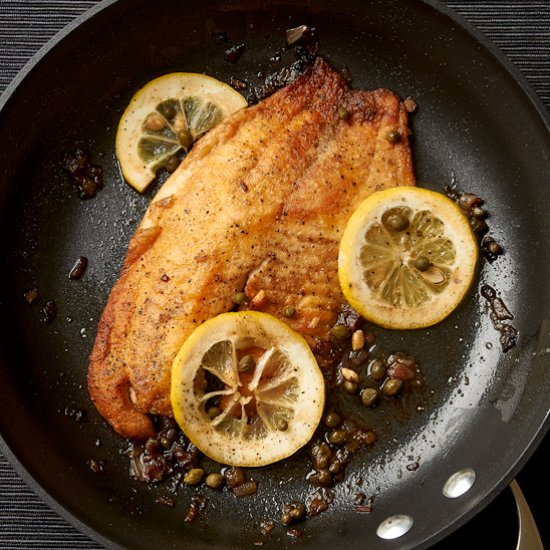 Easy Tilapia Piccata - Recipe photo by I bake he shoots
