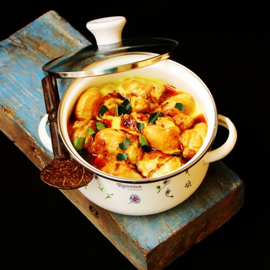 Rajasthani Kadhi Pakora - Recipe photo by TheUrbanSpice