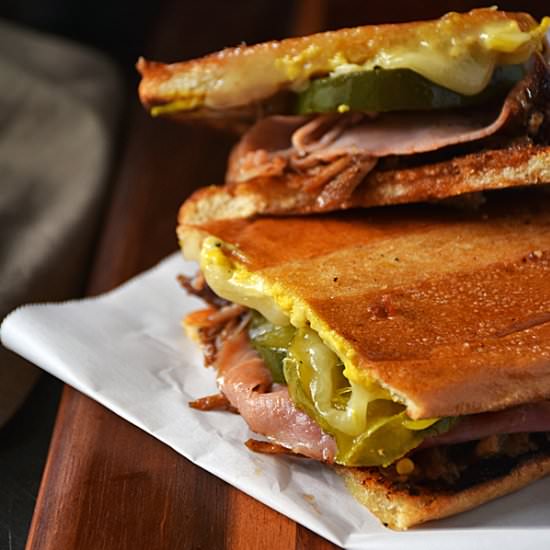 Pulled Pork Cuban Sandwich - Recipe photo by LifeTastesGood