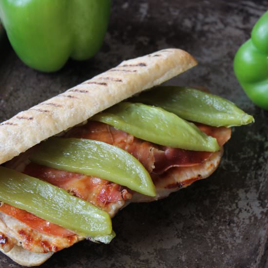 Serranito Pork Sandwich - Recipe photo by aspoonfulofspain