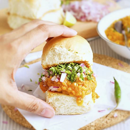 Pav Bhaji - Recipe photo by Rosh193