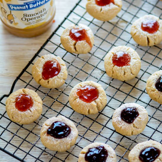 Peanut Butter and Jelly Cookies - Recipe photo by ChefDeHome