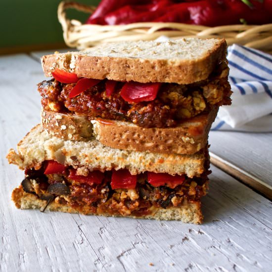 Italian Stuffed Meat Loaf - Recipe photo by homemadefoodjunkie