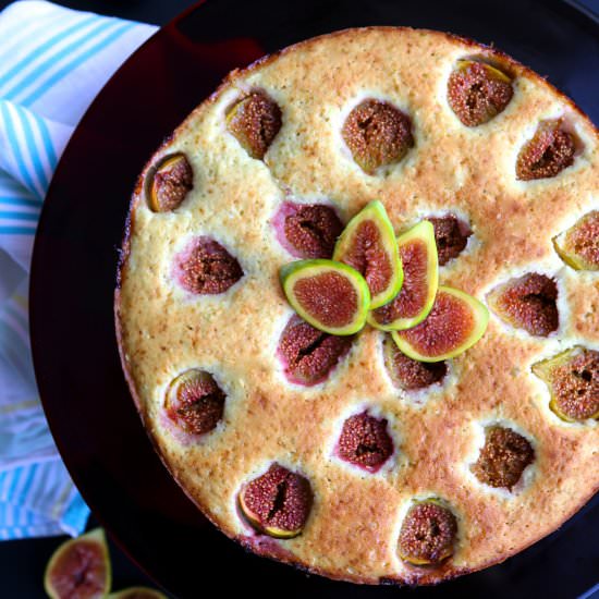 Fig and Lime Cake - Recipe photo by littlesunnykitchen