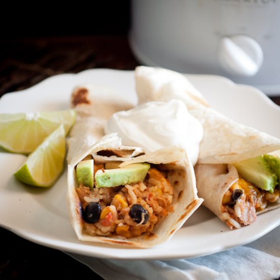 Crock Pot Chicken Tacos - Recipe photo by foodsofourlives