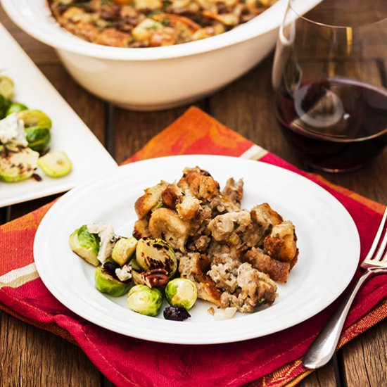Sausage Bread Stuffing - Recipe photo by justalittlebitofbacon