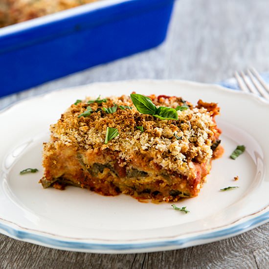 Vegan Eggplant Parmesan – Soy-Free - Recipe photo by goodneighbor