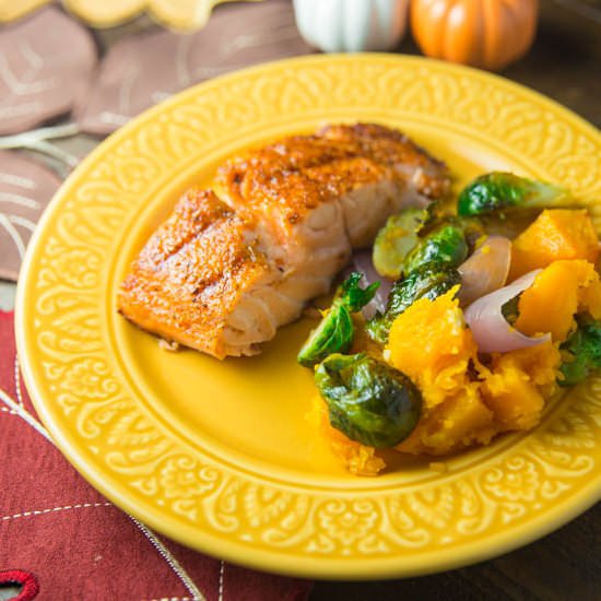 Honey Glazed Salmon - Recipe photo by TheBBQBuddha
