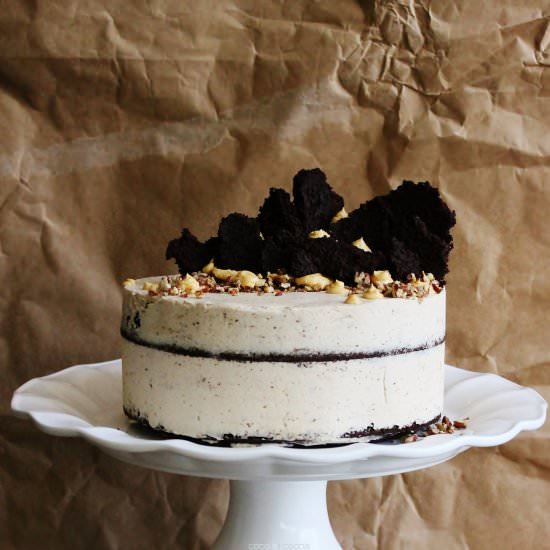 Buckwheat Chocolate Layer Cake - Recipe photo by Cocoetcocoa