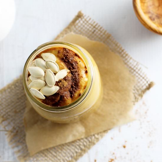 Pumpkin Protein Smoothie - Recipe photo by spinach4breakfast