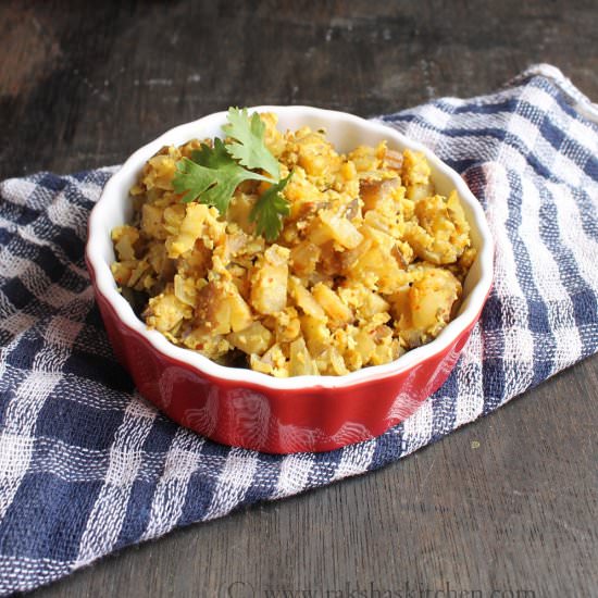 Raw Banana Or Plantain Stir Fry - Recipe photo by rakshaskitchen