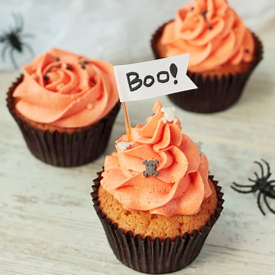 Easy Halloween Cupcakes - Recipe photo by GoodFoodShared