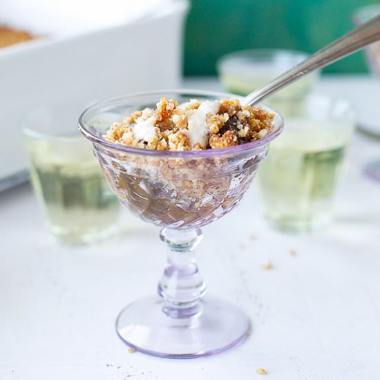 Maple Fig Crisp - Recipe photo by calizona