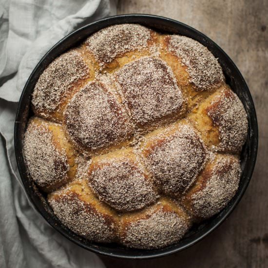 Pumpkin Rolls - Recipe photo by mydailysourdoughbread