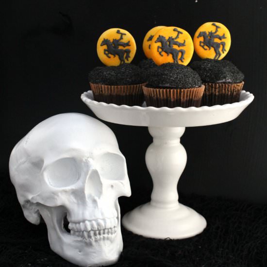 Headless Horseman Cupcakes - Recipe photo by Clairellyn