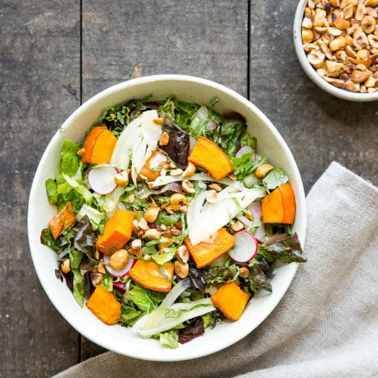 Winter Squash, Tahini, & Hazelnuts - Recipe photo by thegantzery