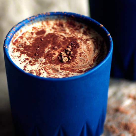 Happy Hormones Hot Chocolate - Recipe photo by homespun capers