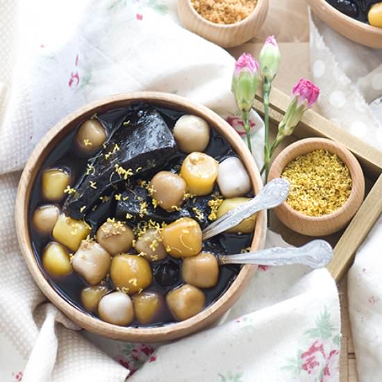 Taiwanese Taro Ball - Recipe photo by Beanpanda