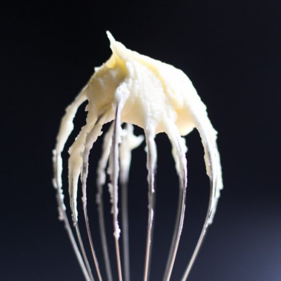 Healthy Vanilla Frosting - Recipe photo by veggiebalance