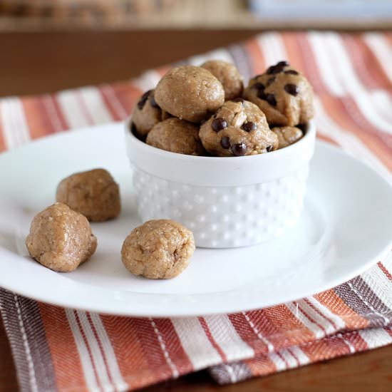 Hazelnut Butter Balls - Recipe photo by realsimplegood