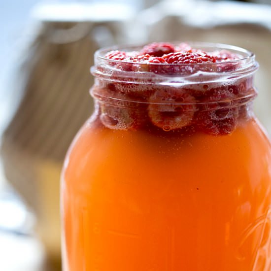 How to make Water Kefir - Recipe photo by Feasting at Home