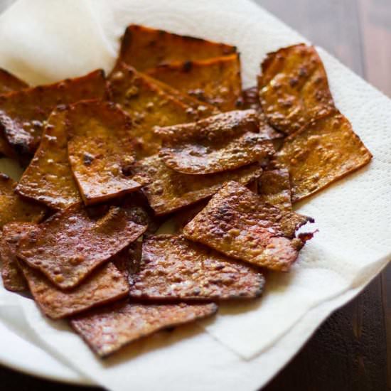 Easy Tofu Bacon - Recipe photo by passtheplants