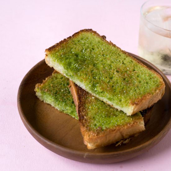 Matcha Sugar Toast - Recipe photo by ohhowcivilized