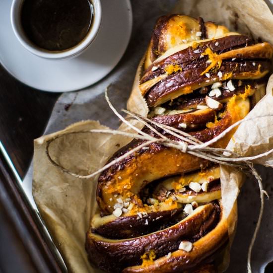 Nutella & Orange Babka - Recipe photo by Stiers Aesthetic